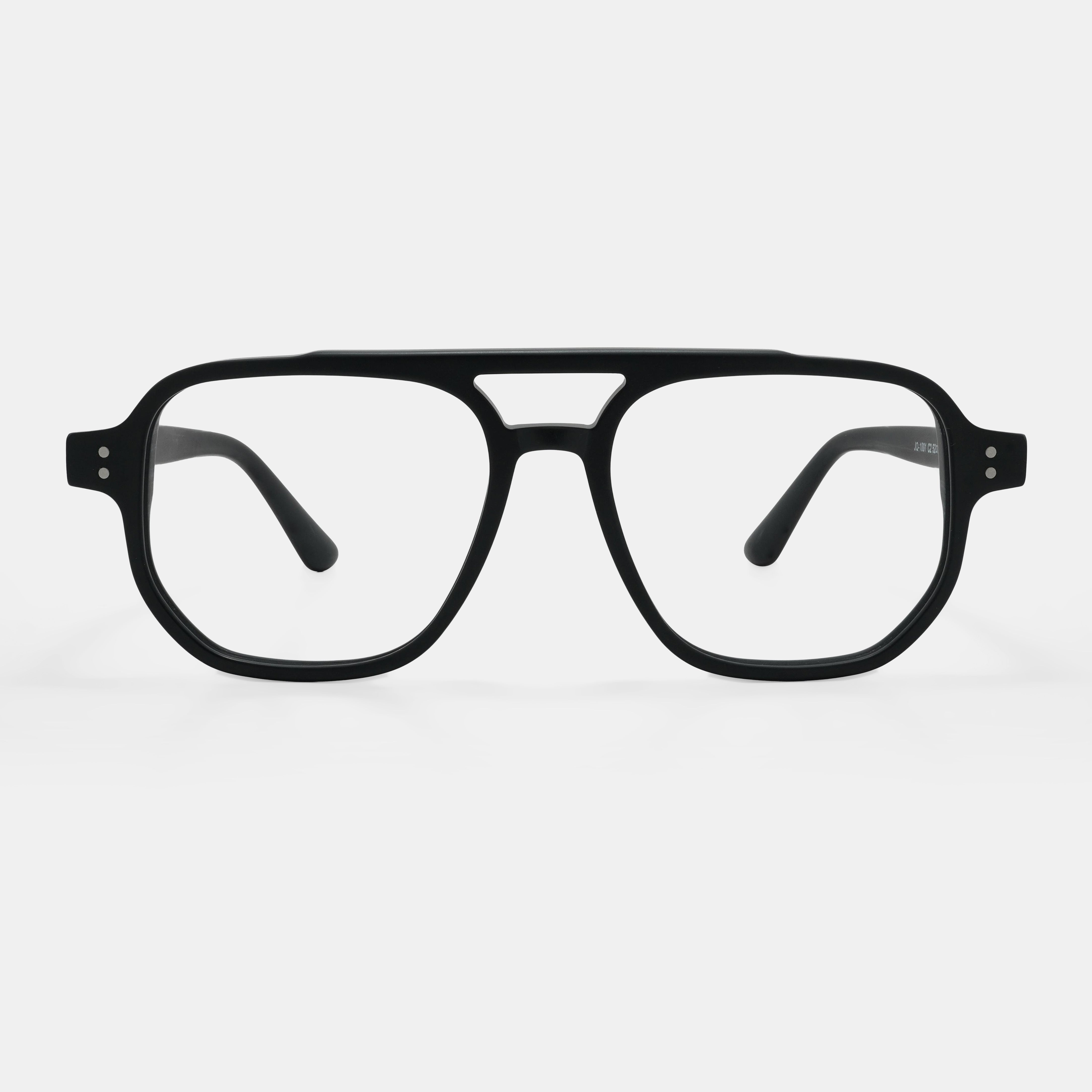 black spectacles