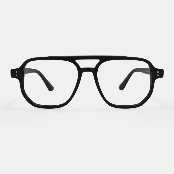 black spectacles