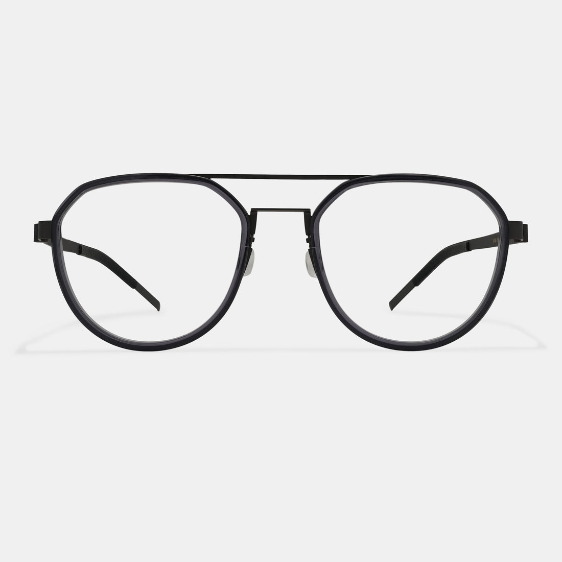 Gunmetal spectacles
