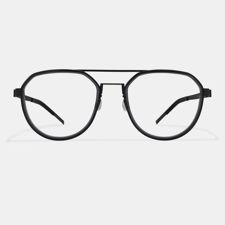 Gunmetal spectacles