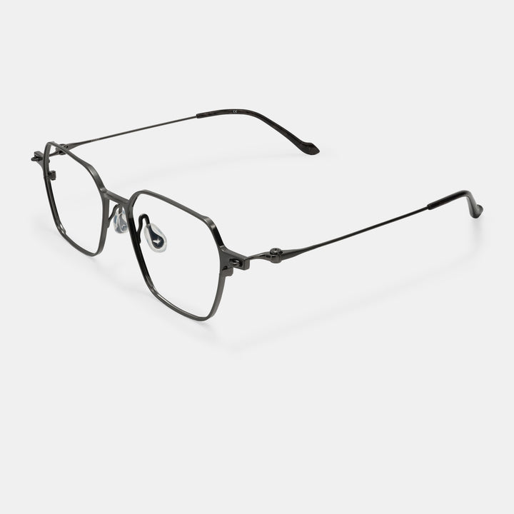 Gunmetal spectacles