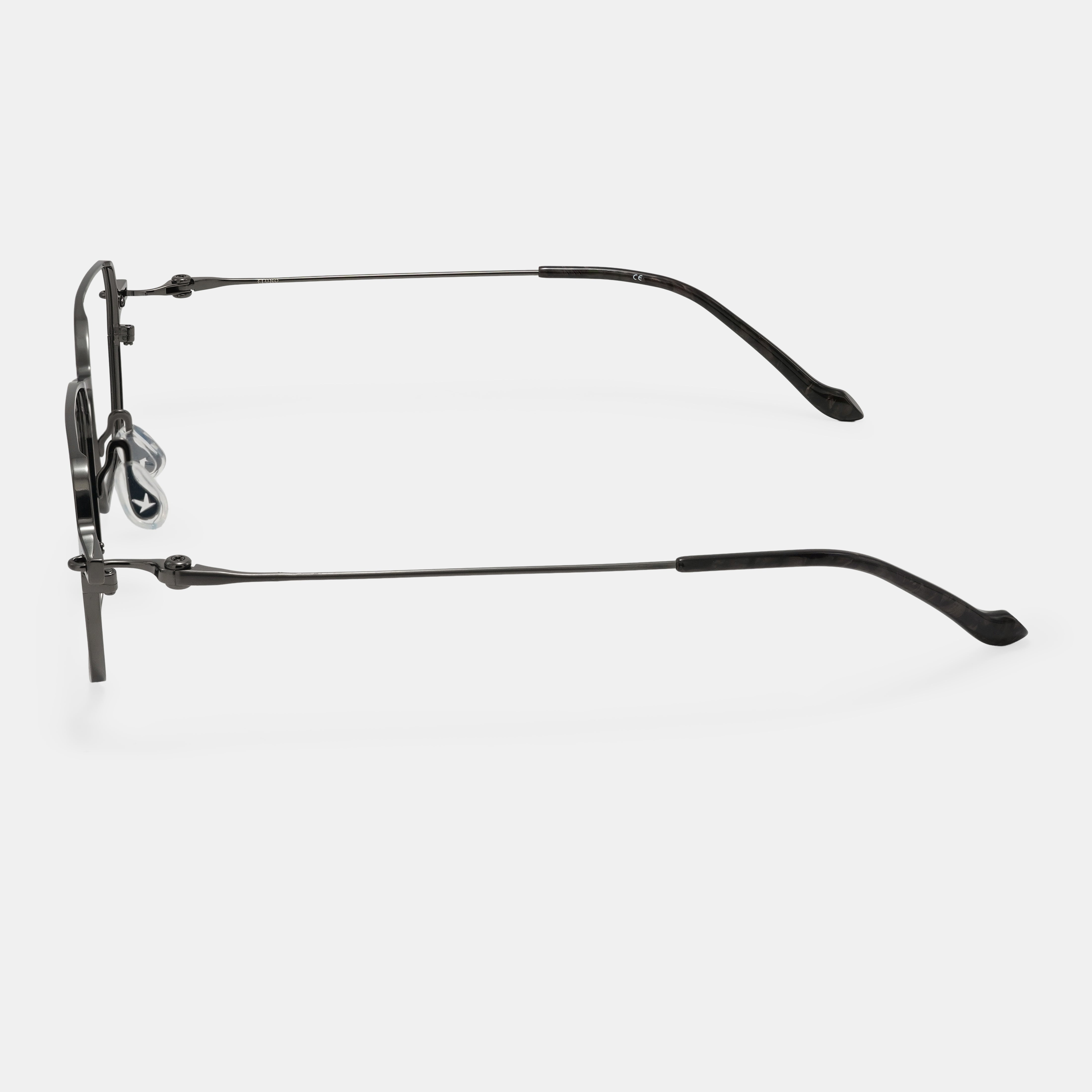 Gunmetal spectacles
