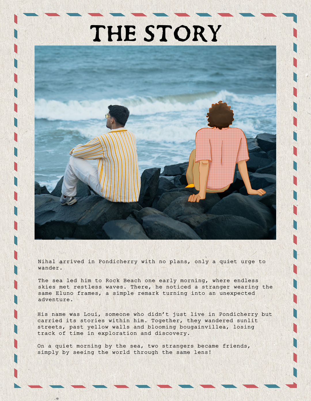 Full-width image slide